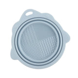 Silicone Makeup Brush Cleaner Folding Powder Puff Cleaning Bowl Eyeshadow Brushes Washing Soft Mat Beauty Tools Scrubber Box