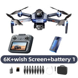 Lenovo GT8 Drone 8K Professional Dual Camera GPS FPV Brushless Motor Optical Flow Hovering Folding Quadcopter 4K RC Dron Toys