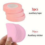 53/50/3/1pc Eyeshadow Assistant Tape Set, Eye Makeup Tape Including Eye Shadow Tape, Eyeshadow Stickers, Eye Makeup Protector