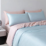 100% Mulberry Silk Bedding Set High End Silk Bed Sheets Set Luxury Smooth Duvet Cover Set Single Double Queen King Size Bedsheet