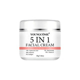 5 In 1 Fade fine lines Firming Face Serum Moisturizing brightning Vitamin C Hyaluronic Acid Facial Serum Shrink Pores Skin Care