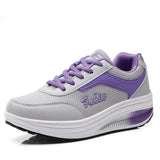 Women Breathable Lightweight Platform Walking Sneakers