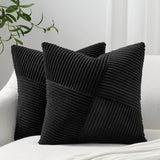 2025 New Spring Decorative Throw Pillow Covers Corduroy Boho Windmill Textured Cushion Cover 45x45CM Pillowcases Home Decor