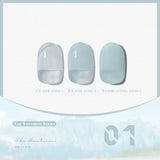MIANEL 12ML Blue Nails Candy Party Nude Gel Nail Polish 2026 New Mint Green Dopamine Macaron Color Nail Polish Nail Art 1-12pcs