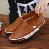 2026 New Leather Men's Shoes Luxury Fashion Men Casual Shoes Retro Comfortable Loafers High Quality Men's Sneakers Driving Shoes