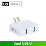180° Rotatable Travel EU Extension Socket 3-in-1 Universal Power Converter European Standard Wireless Outlet Adapter 250V 2500W