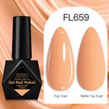 10ml Gel Nail Polish 162 Colors Nail Supplies Vernis Semi Permanent Nail Art Manicure Soak Off LED UV Gel Nail Varnishes Summer
