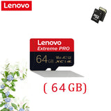 Lenovo 512GB Game-Exclusive Micro TF SD Card A2 V60 High Speed 4K Ultra-HD Video Flash Card 64GB Memory Card for Phone Camera PC
