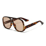 Hiking Camping Oversized Women Double Bridges Anti Light Glasses Fashion Outdoor Driving Eyeglasses Beach Travel UV400 Shades
