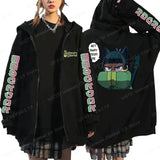 Funny The Apothecary Diaries Print Hoodies Men Women Casual Harajuku Zipper Hooded Pullovers Coat Anime Streetwear Sweatshirt