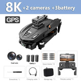 Lenovo Drone With screen RC 8K Professional HD Aerial Photography GPS Laser obstacle avoidance Three-axis gimbal Aircraft