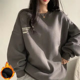 Women Sweatshirts Oversized Spring Hoodie Long Sleeve Casual Letter Print Loose Pullovers Harajuku Sweatshirt Female