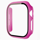 Tempered Glass+Case For Apple Watch 38-40mm 41mm 42mm 44mm 45mm 46mm Screen Protector Protective Cover iWatch 11 10 8 7 9 6 SE 5