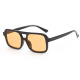 Hiking Camping 2024 New Double Beam Anti Light Glasses Personalized Small Frame Retro Glasses Y2K UV400 Outdoor Glasses Female