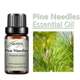 PHATOIL 10ml Ginger Essential Oil for Perfume Candles Making Spa Massage Humidifier Rose Jasmine Pine Needles Tangerine Thyme