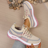Women's shoes summer 2026 casual sneaker new style two-color single shoes, versatile, casual and fashionable work shoes