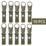 Webbing Water Bottle Holder Climbing Carabiner Belt Backpack Hanger Hooks Clip Multifunction Water Bottle Nylon Buckle Hook Clip