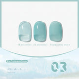 MIANEL 12ML Blue Nails Candy Party Nude Gel Nail Polish 2026 New Mint Green Dopamine Macaron Color Nail Polish Nail Art 1-12pcs