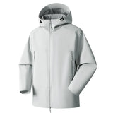 Unisex Waterproof Windproof Hooded Jacket Multi Color Outdoor Hiking Coat