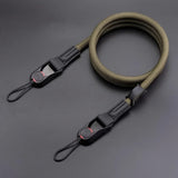 Quick Release Round Rope Camera Strap Fast Detachable Shoulder Strap for DSLR Mirrorless Camera Adjustable Camera Neck Strap
