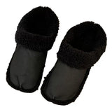 Autumn Winter Plush Liner Warm Hole Shoes With Detachable Thicken Soft Shoe Cover Fashion Versatile Slippers Lining Accessories