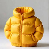 Down Jacket-Shaped Pen Holder Desktop Organizer for Stationery Makeup Brushes Home Office Shelf Decor, for Shool Gift
