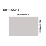 Microfiber Keyboard Dust Cover for MacBook Pro 15-16 inch Air 15 Dustproof Protective Cloth Ultra Thin Waterproof Keyboard Prote