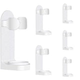 Toothbrush electronic holder, wall mounted adhesive holder, toothbrush organizer to save space and keep dry