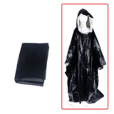 Waterproof Emergency Rain Poncho PE Thermal Blanket Raincoat Hooded Cover For Outdoor Camping Hiking Travel Motorcycle Rain Gear