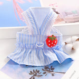 Pet Supplies Cute Dog Dress Breathable Thin Design Cat Princess Skirt Soft Pet Summer Clothes Kittens