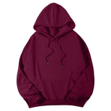 Women's Hoodies Pullover Spring Autumn Casual Hoodie 2026 Sweatshirts Solid Color Hoodies Oversize Black Sweatshirt Women Top