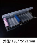 10 Slot Battery Storage Box Transparent 1PCS Battery Storage and Organizing Box for AAA/AA Plastic Battery Organizer Accessories
