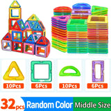Magnetic Building Blocks DIY Magnets Toys medium size STEM Toys Construction Toys Learning Educational Magnet Toys