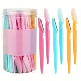 5/10/30 Pieces Set Of Eyebrow Trimmer, Eyebrow Trimmer, Long Handle Trimmer, Eyebrow Trimmer, Beauty Tool, Used For Shaping And Trimming Eyebrows, Exfoliating And Exfoliating Tools, Razors, Precision Exfoliating Tool Eyebrow Trimmer, Facial And Neck