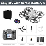 Lenovo Drone With screen RC 8K Professional HD Aerial Photography GPS Laser obstacle avoidance Three-axis gimbal Aircraft