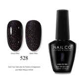 NAILCO 15ml Nails Art Gel Lack Polish Summer Hybrid Nail Varnish Manicure UV Top Coat Base HEMA TPO FREE Esmalte Nail Gel Polish