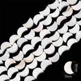 Natural Shell Beads Mother of Pearl Love Star Oval Round Flat Loose Spacer Beads for Jewelry Making DIY Charm Bracelet Necklace
