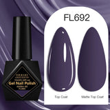 10ml Gel Nail Polish 162 Colors Nail Supplies Vernis Semi Permanent Nail Art Manicure Soak Off LED UV Gel Nail Varnishes Summer