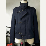 2026 Spring Retro Faux Fur Coats Women 2000s American Vintage Jackets Harajuku Gotihc Punk Clothing Jean Parkas Female Outwear