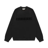 FW22 Men's Hoodies Jogging Set Luxury Design Chest Two Rows Plush Letter Hoodie Women's Loose Hoodie Fashion Unisex Pants Set