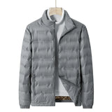 Men Winter New Down Jacket Men Hooded Waterproof Windproof Puffer Jacket Detachable Hat Coat Casual Lightweight Down Jacket Male