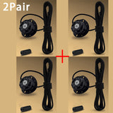 Fashion Swivel Buckle Laces Automatic Shoelace Without ties Kids Adult Sneakers No Tie Shoe laces Shoe accessories 1Pair/2Pair