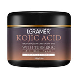 Kojic Acid Vitamin C &Turmeric Moisturizer Face Cream Fade Dark Spot Wrinkle Brightening Skin Firming Tighten Lighten Face Cream