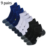 Non-Slip Sports Socks with Thickened Towel Bottom for Performance