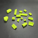 16Pcs/set Universal Anti Dustproof Notebook Port Plug Silicone Protector USB Elastic Laptop Computer Cover Stopper