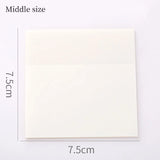 50Pcs Gel Nail Polish Palette Paper Disposable Nail Art Sticker Gel Polish Mixing Drawing Paper DIY Display Manicure Tools