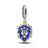 DSN 925 Silver King Of The Grasslands 2026 Charm Beads Pendant Fits Bracelet Necklace DIY Women Festival Party Jewelry Gifts