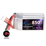 1/2/3PCS TERANTY 3S 11.4V Lipo Battery 850mAh 100C HV With XT30 T XT60 Plug For RC FPV Drone Quadcopter Helicopter Airplane