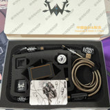 HM&WINS Co-Branded Set - Luminous Gold HUB + Aviation Cable, Trendy Desk Setup for Gaming-Specific Use hemu HMLAB Winshop