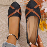 2025 Spring and Autumn New Fashionable Breathable Comfortable Flat Shoes Anti slip Large Women's Shoes Casual Shoes